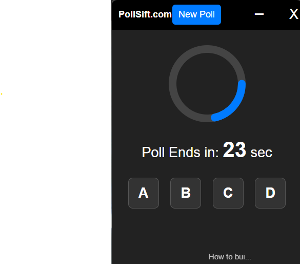 Live Timer Display